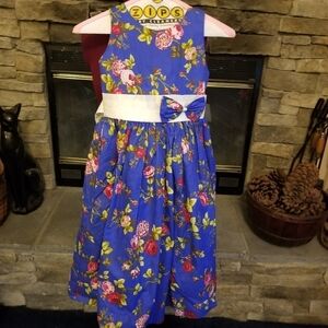 Shanil Girl's Floral Dress NWOT